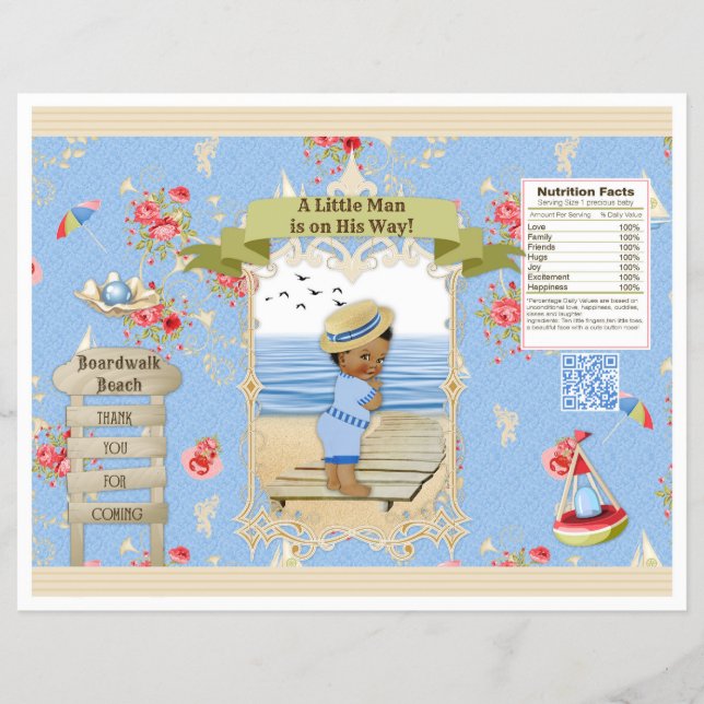 Boardwalk Victoriana Beach Summer Chip Bag Flyer (Front)