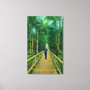Boardwalk View at the Presidio Canvas Print