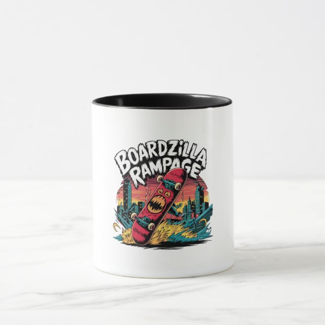 Boardzilla Rampage Urban Skater Mug (Center)