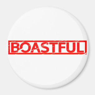 Boastful Stamp Magnet