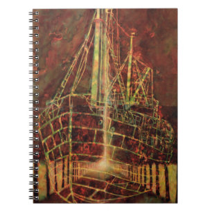 Boat 3 2006 spiral notebook