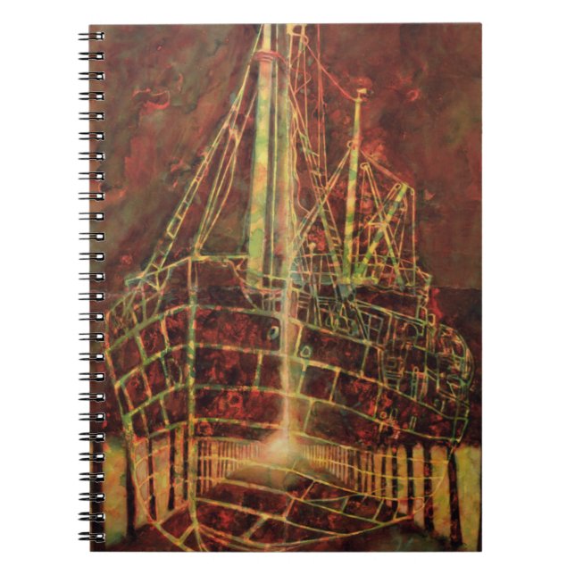Boat 3 2006 spiral notebook (Front)