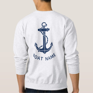 Boat Anchor Beach Trip Custom Sweatshirt