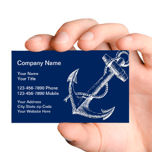 Boat Anchor Business Cards