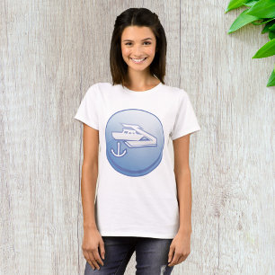 Boat and Anchor Nautical Marine T-Shirt