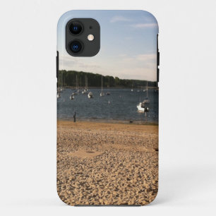 BOAT AND BEACH SCENE Case-Mate iPhone CASE