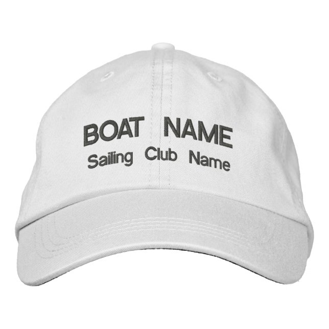 Boat and Sailing Club Hat (Front)