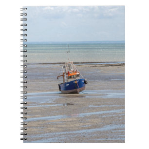 Boat at low tide notebook