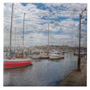 Boat - Baltimore, MD - One fine day in Baltimore Tile