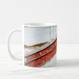 Boat Bow with colourful (colorful) repair Coffee Mug