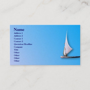 Boat Business Card