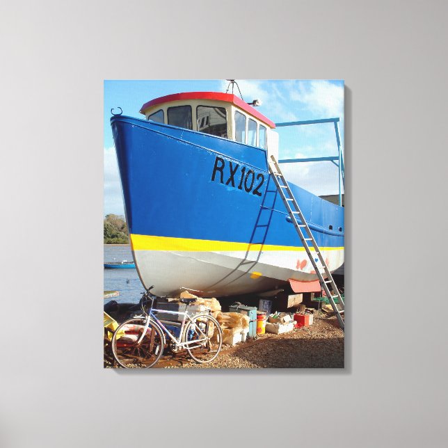 Boat Canvas Print (Front)