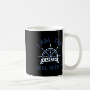 Boat Captain Men Women Funny Boating Sailing Ponto Coffee Mug
