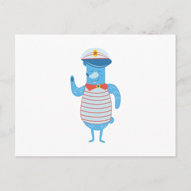 Boat Captain Postcard (Front)