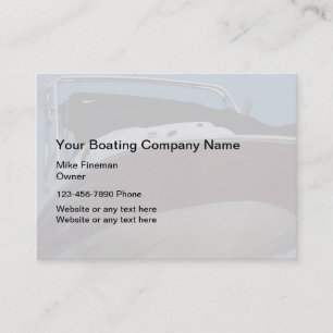 Boat Cleaning Business Cards