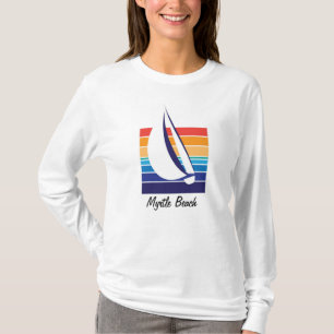 Boat Colour Square_Myrtle Beach t-shirt