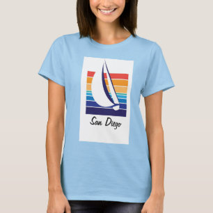 Boat Colour Square_San Diego t-shirt