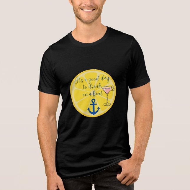  Boat Cruise Tri-Blend Shirt (Front)