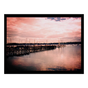 Boat Dock Poster