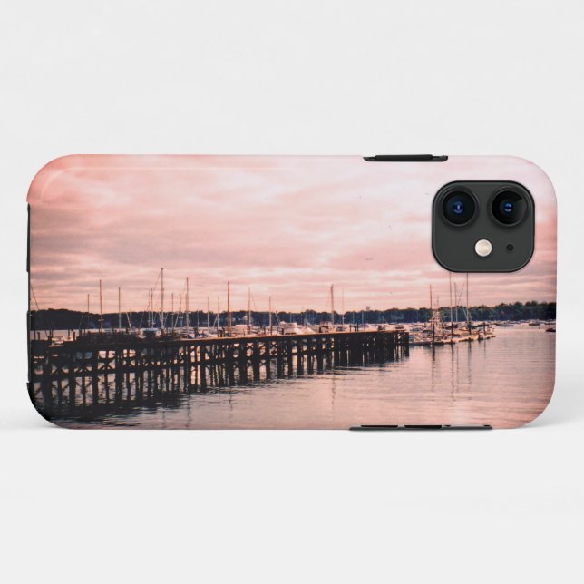Boat Dock Poster Case-Mate iPhone Case (Back (Horizontal))