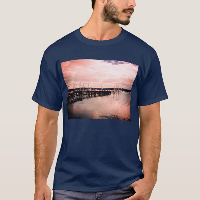 Boat Dock  T-Shirt (Front)