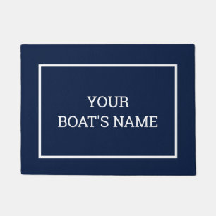 Boat Dock Welcome Mat