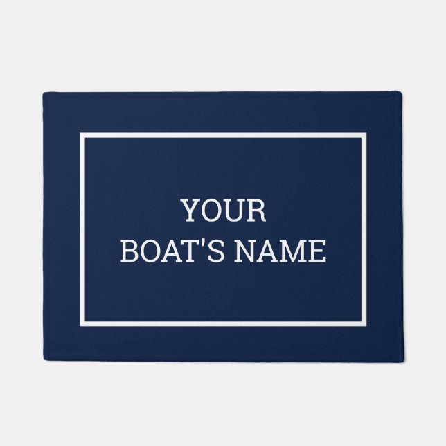 Boat Dock Welcome Mat (Front)