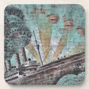 Boat Graffiti Coaster