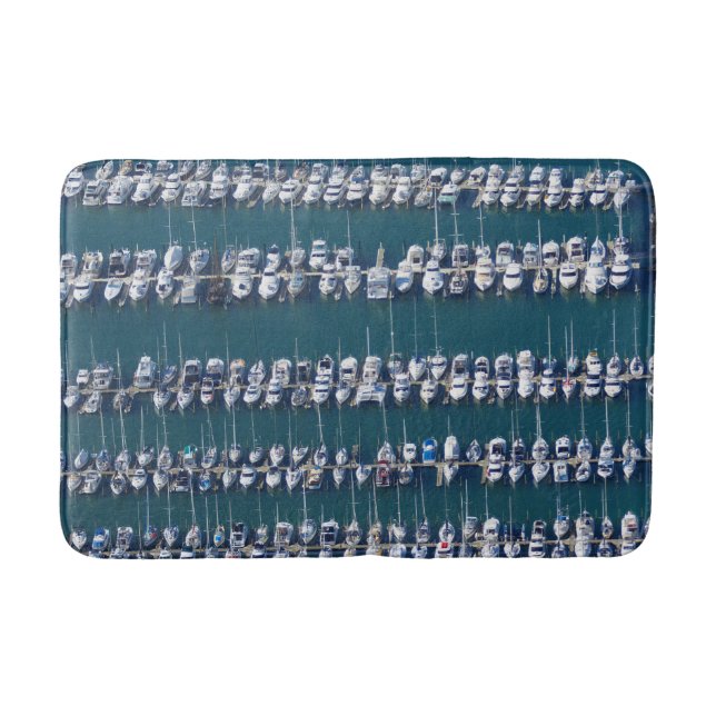 Boat Harbour Aerial Bath Mat (Front)