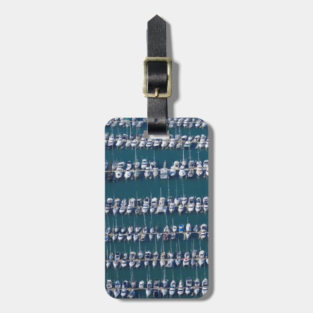 Boat Harbour Aerial Luggage Tag (Front Vertical)