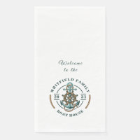Boat House Anchor Boat Wheel Year Est Personalised