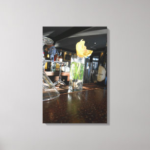 Boat House flower Canvas Print