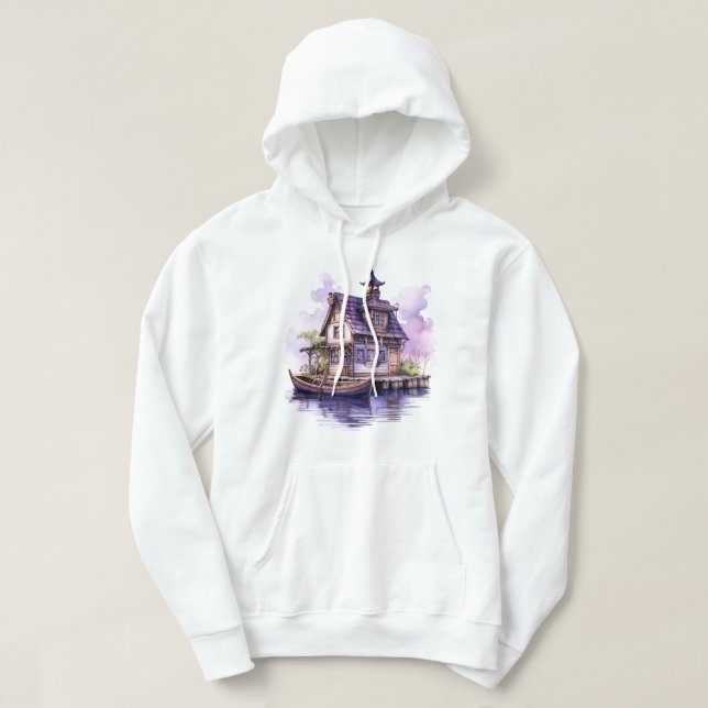 Boat House Hooded Sweatshirt (Design Front)