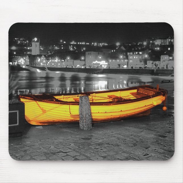BOAT IN ST. IVES MOUSE PAD (Front)