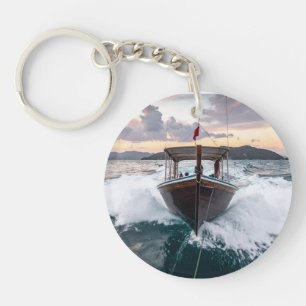 boat keychain