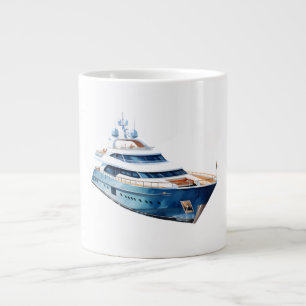 Boat Large Coffee Mug