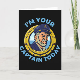 Boat Life Sailing Captain Boating Skipper Sailor S Card