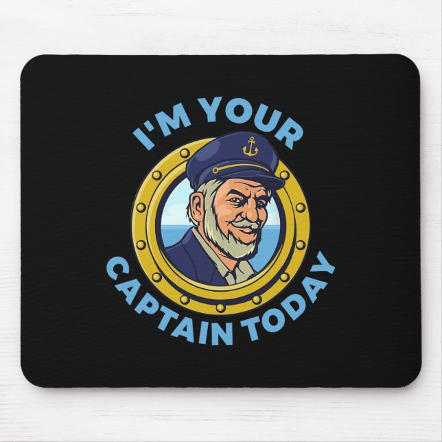 Boat Life Sailing Captain Boating Skipper Sailor S Mouse Pad (Front)