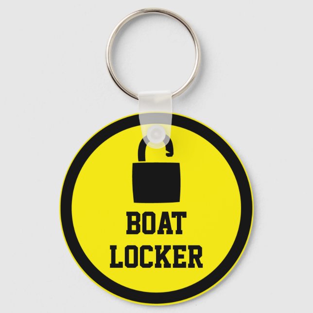 Boat Locker Key Ring (Front)