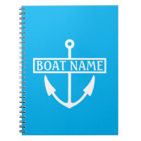 Boat Name Anchor Captain's Log