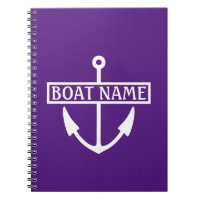 Boat Name Anchor Captain's Log