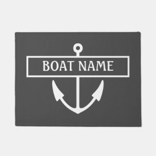 Boat Name Dock Mat