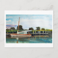 Boat on Norfolk Broads