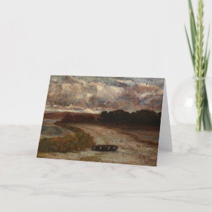 Boat On the Shore - Edward Mitchell Bannister Card