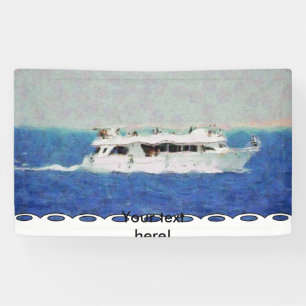 Boat painting banner
