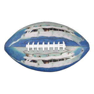 Boat painting football