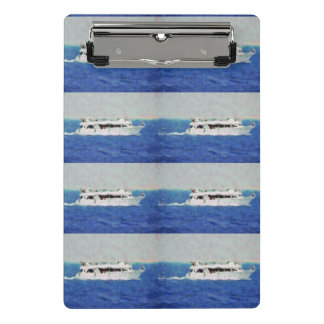 Boat painting mini clipboard