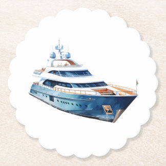 Boat Paper Coaster