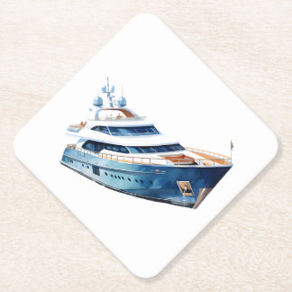 Boat Paper Coaster