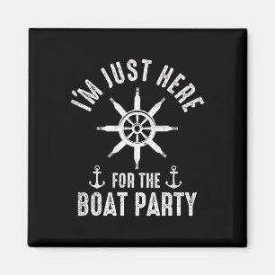 Boat Party Boating Captain Boat Owner Sailor Boate Magnet